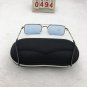 Gold Frame Sunglasses. Retro Punk Summer Shades. Free shipping 656