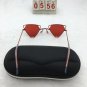 Punk Gold Metal Frame Sunglasses Free shipping 669