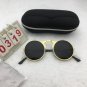 StaemPunk Black Metal Frame Sunglasses Free shipping 700