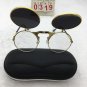 StaemPunk Black Metal Frame Sunglasses Free shipping 700