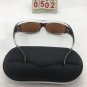 Brown Frame Sunglasses. Retro Punk Summer Shades. Free shipping 722