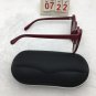 Punk Dark Red Frame Sunglasses Free shipping 724