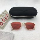 Retro Gold Frame Sunglasses Free shipping 726