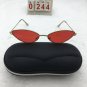 Punk Gold Frame Sunglasses Free shipping 736