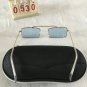 Punk Gold Frame Sunglasses Free shipping 748