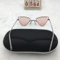 Punk Pink Metal Frame Sunglasses Free shipping 760