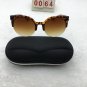Half Brown Leopard Frame Sunglasses Free shipping 765