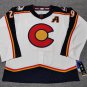 Nathan MacKinnon Colorado Avalanche hockey Jersey White Throwback Free shipping