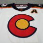 Nathan MacKinnon Colorado Avalanche hockey Jersey White Throwback Free shipping