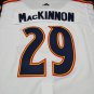 Nathan MacKinnon Colorado Avalanche hockey Jersey White Throwback Free shipping