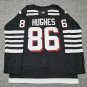 Jack Hughes New Jersey Devils Hockey Jersey Black Throwback Free shipping