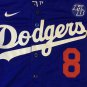 Men's Los Angeles Dodgers Kobe Bryant 8 +24 Baseball jersey Free shipping