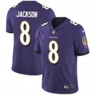 Baltimore Ravens #8 Lamar Jackson Jersey purple  