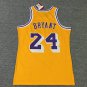 Kobe Bryant  Lakers Men's Jersey Yellow Free shipping