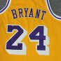 Kobe Bryant  Lakers Men's Jersey Yellow Free shipping