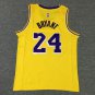 Kobe Bryant  Lakers Men's Jersey Yellow Free shipping