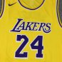 Kobe Bryant  Lakers Men's Jersey Yellow Free shipping