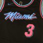 Men's Dwyane Wade Heat Black Jersey Free shipping