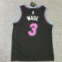 Men's Dwyane Wade Heat Black Jersey Free shipping