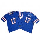 Buffalo Bills 17# Josh Allen Jersey Blue Red White  