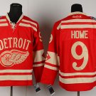 Detroit Red Wings  Gordie Howe Red Winter Heritage Classic Ice Hockey Jerseys