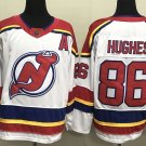Jack Hughes New Jersey Devils Hockey Jersey white Throwback Free shipping