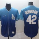 Los Angeles Dodgers 42 Jackie Robinson Blue Baseball Jersey