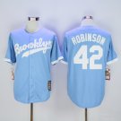 Los Angeles Dodgers 42 Jackie Robinson Light Blue Baseball Jersey