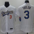 Chris Taylor Los Angeles Dodgers Baseball Jerseys white