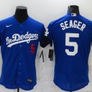 Corey Seager Los Angeles Dodgers Baseball Jerseys Throwback Royal