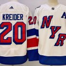 New York Rangers 20 Chris Kreider Stadium Series White Ice Hockey Jersey