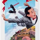 Pee-Wee Herman Paul Reubens signed poster
