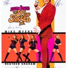Austin Powers Signed Movie poster