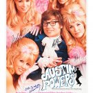 Austin Powers Signed Movie poster