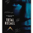 Total Recal Signed movie poster