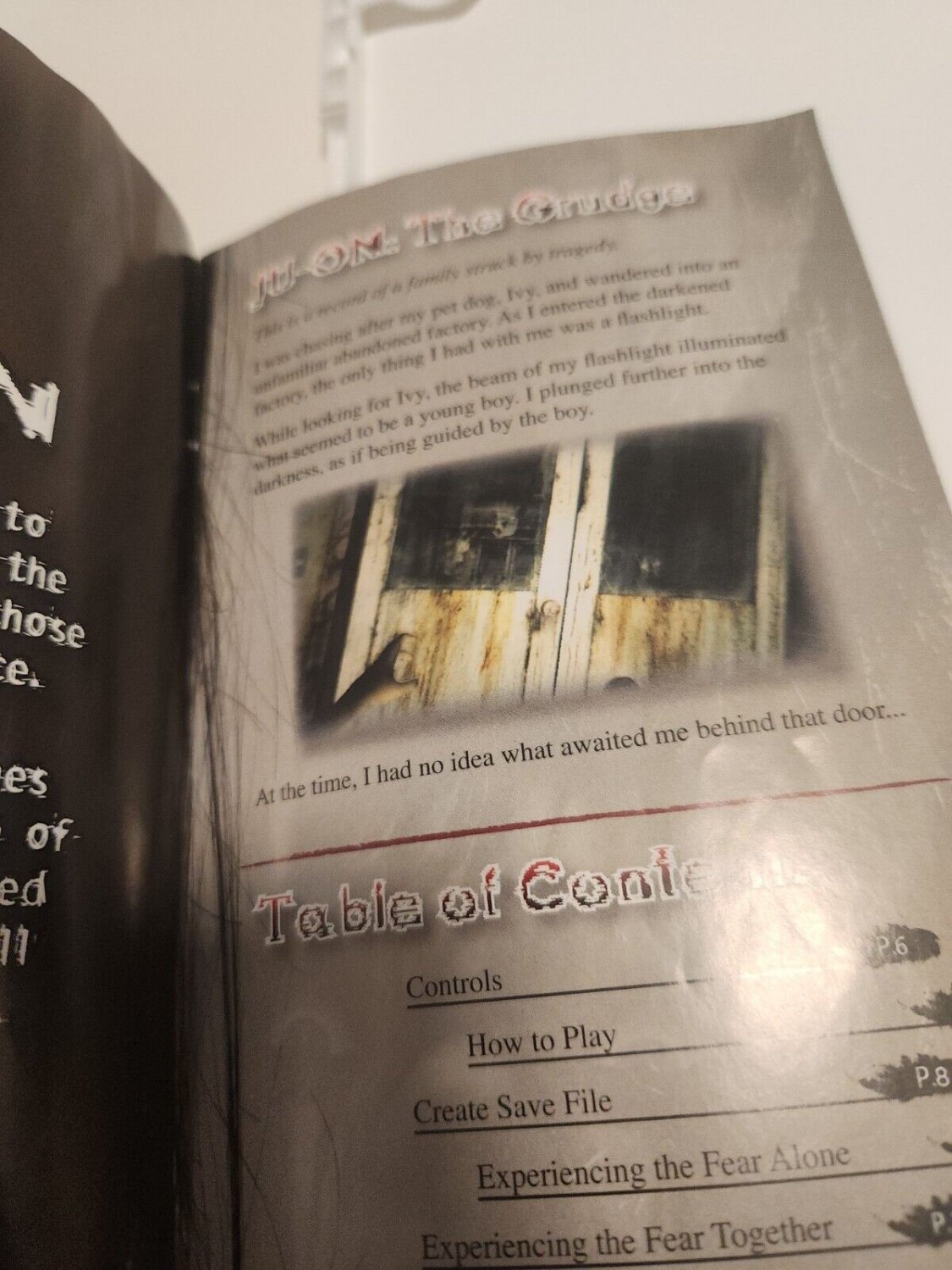 JUON The Grudge Haunted House Simulator (Nintendo Wii) horror game