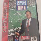 Sega Genesis-ESPN Sunday Night NFL/Case/Manual/Cartridge/1994