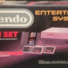 Nintendo NES Action Set with Box Mario Bros/ Duck Hunt with Gray Zapper