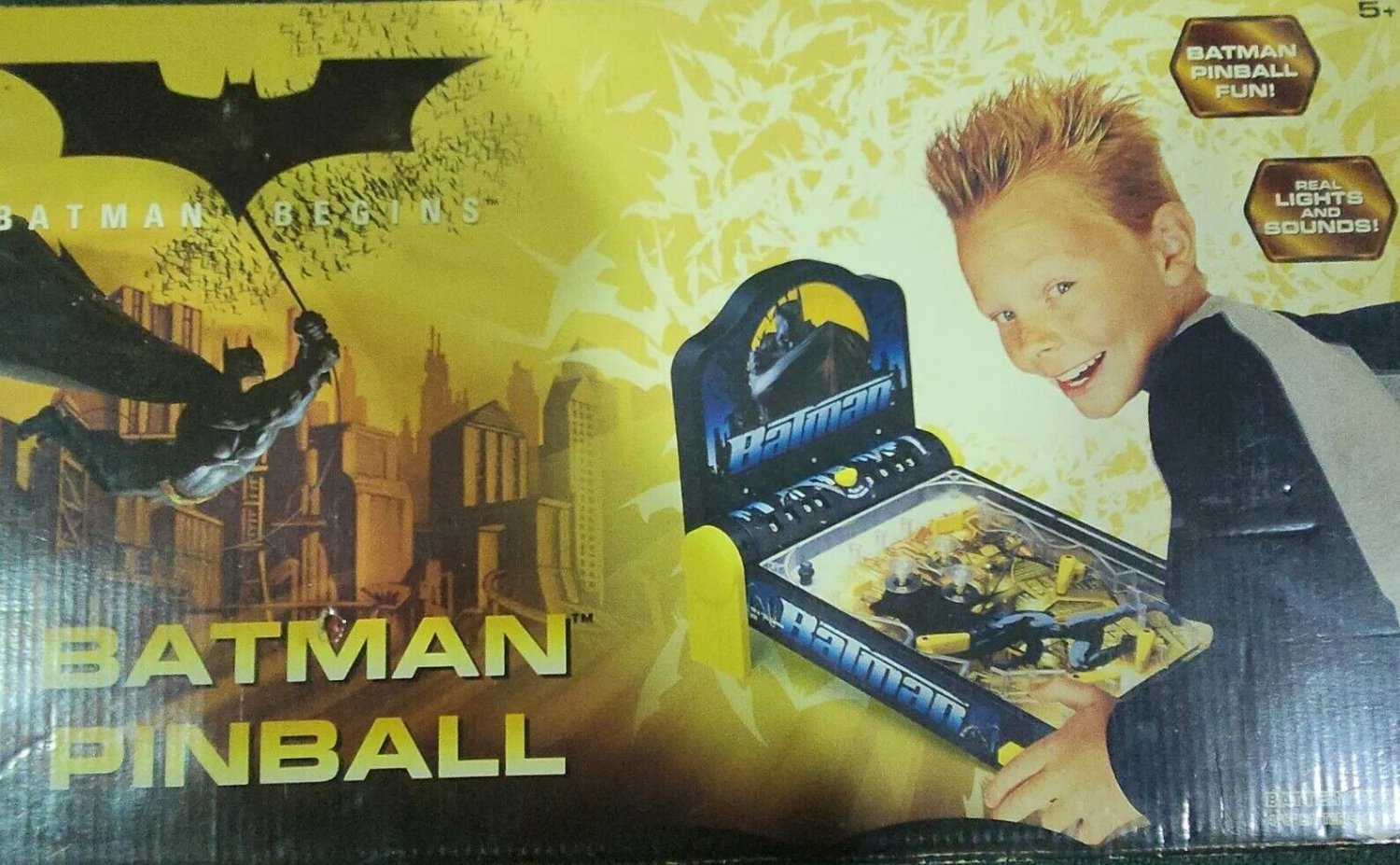 BATMAN BEGINS TABLE-TOP PINBALL MACHINE