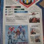 Irwin Toys REBOOT HEXADECIMAL ACTION FIGURE with 4 MASKS Vintage 1995