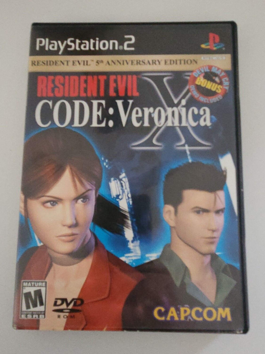 Resident Evil -- CODE: Veronica X Sony Anniversary Edition PlayStation 2, 2002)