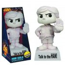 Star Wars Funko Talk To The HAN SOLO Wisecrack Bobble Head NIP 2013