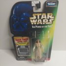 Star Wars 1997 Power of the Force Green Card Princess Leia: Ewok Celeb. Outfit