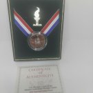 1995 Silver Clad Olympic Half Dollar Basketball