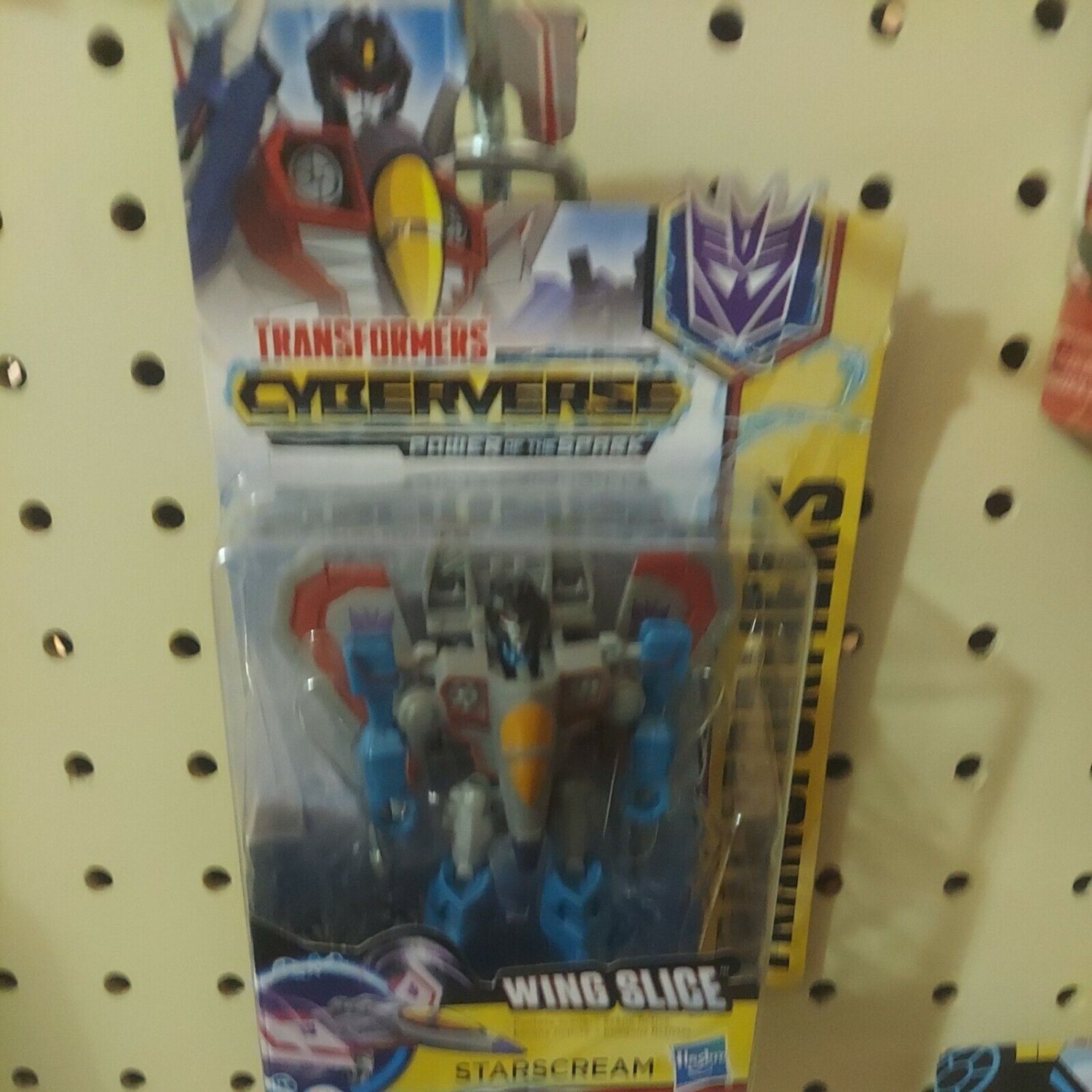 Transformers Cyberverse Action Wing Slice Starscream Action Figure NEW