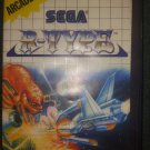 R-Type (Sega Master System SMS, 1988) Original Game and Box Tested and Working!*