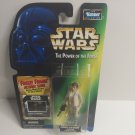 Star Wars POTF Green Freeze Frame Princess Leia Organa in Hoth Gear Kenner