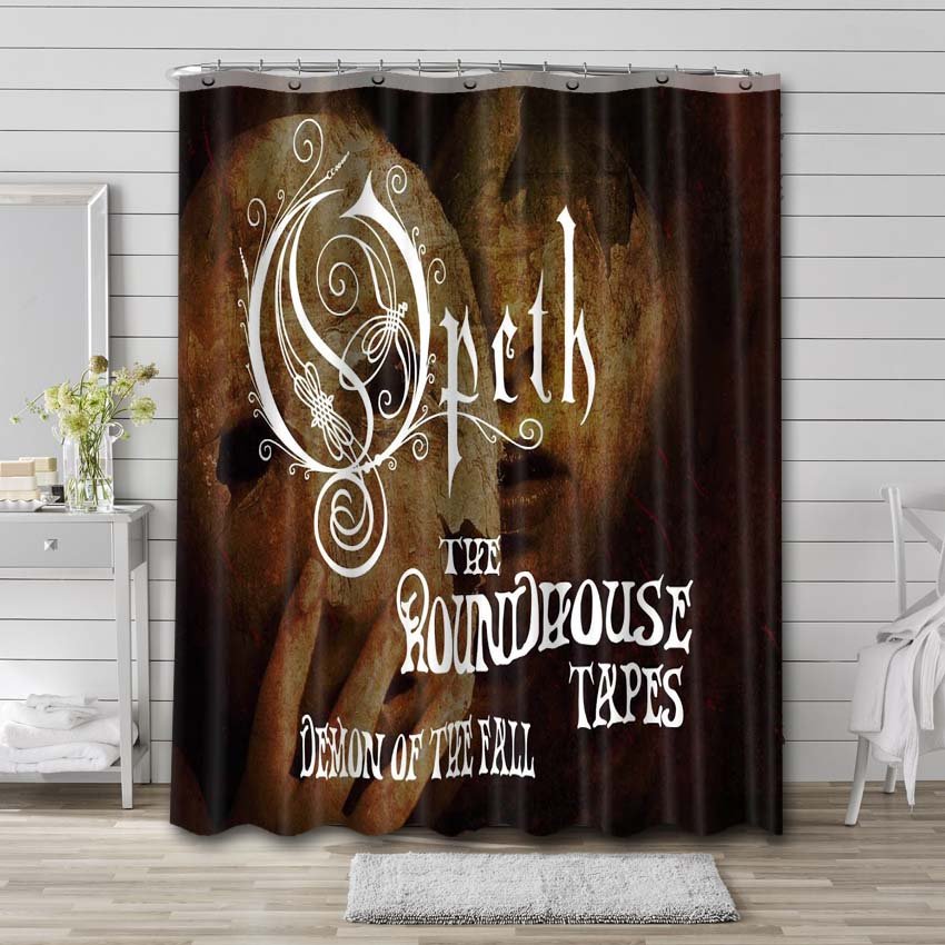 Opeth The Roundhouse Tapes Shower Curtain Waterproof Polyester