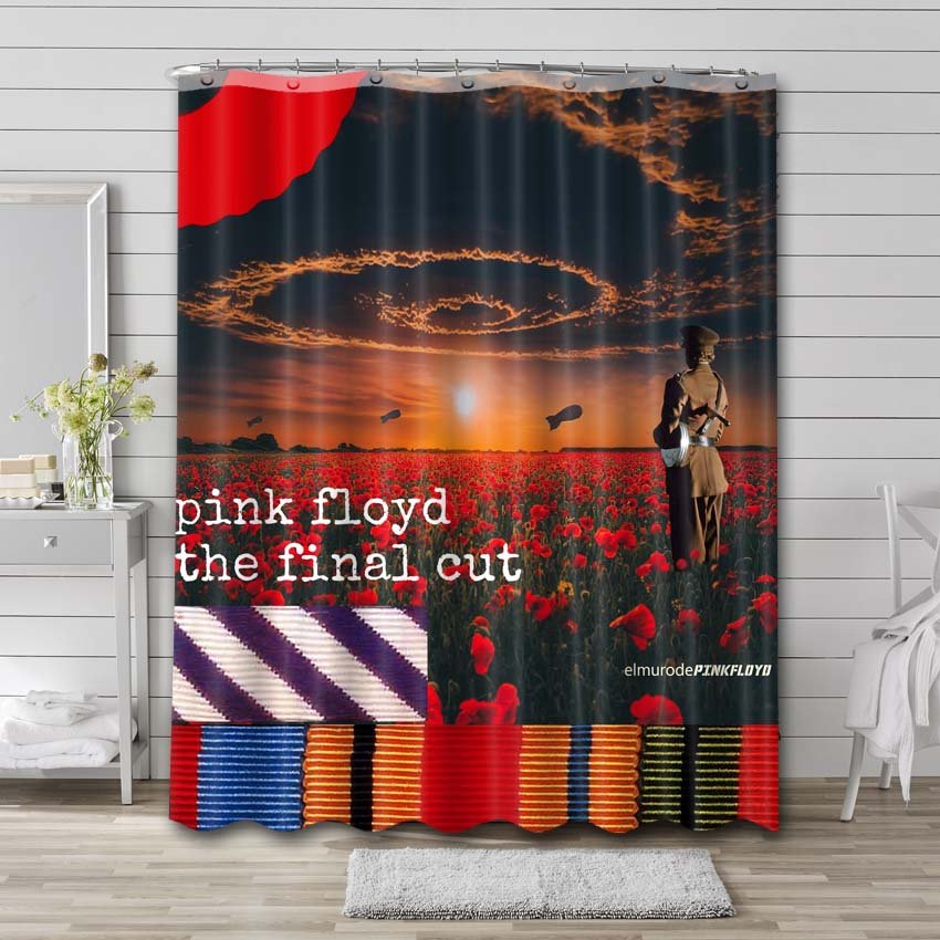 Pink Floyd The Final Cut Shower Curtain Waterproof Polyester