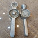 Maamoul Metal Mold- Hand Craved Cookie Moulds 3 Shapes - recyclable mold Dates